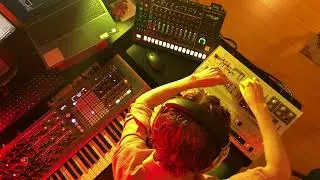 Jamming with the Super 6 and PolyBrute