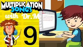 Multiplication Song 9 with Dr. M - Learning Subjects 9 | Muffin Songs