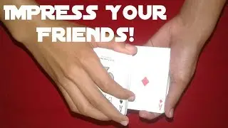 Simple but EFFECTIVE GO TO Card Trick To Perform At School!