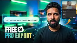 CapCut PC Export Error Fix | Couldn't Import Some Materials Are Damaged | Latest 2026 