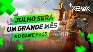 SÓ JOGO BRABO! O GAME PASS em JULHO está INACREDITÁVEL no seu XBOX | PC | XCLOUD!