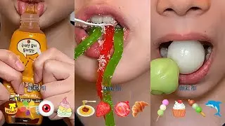 Eat emoji in order🍯🍍🍰🦄#food #shorts