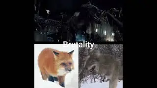 Rexy (Prime) vs Fox and Wolf 