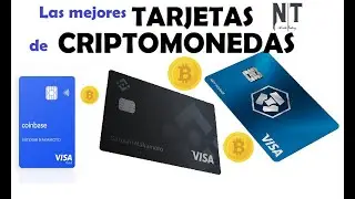 Las mejores TARJETAS VISA de CRIPTOMONEDAS 💳