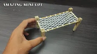Mini cot | How to make amazing small cot at home | Tectonic Work