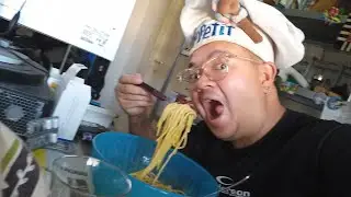 Mukbang spaghettoni grandi de cecco alla carbonara con birra 🍺 moretti al limone 🍋