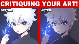 Critiquing Four of My Viewers' Drawings!