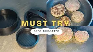 One of the best burger pressers | making home made burgers | reviews