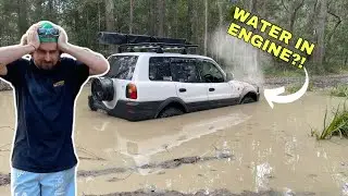 Rav4 takes on GLASSHOUSE MOUNTAINS (gone wrong!)