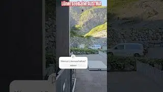 Talfahrt der Lünerseebahn läuft ein #lünersee #vorarlberg #österreich #Austria