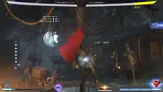 Injustice 2  blue beetle combo i learned