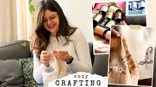 Stormy Skies & Crafty Hands 🧶 Sewing, Embroidering & Knitting