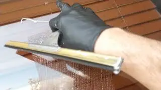 How to wash windows.