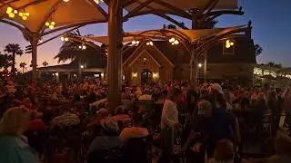 A full house at The Market at Sawgrass Grove in The Villages for the band 