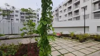 Evening at the Godrej Gardens
