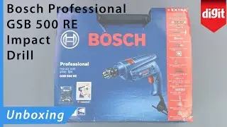 Bosch Professional GSB 500 RE Impact Drill Unboxing