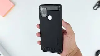 Unboxing | Spigen Rugged Armor Samsung Galaxy A21S