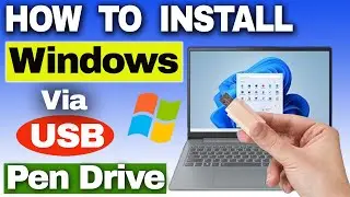 How to Install Windows 10 from USB in Hp Laptop