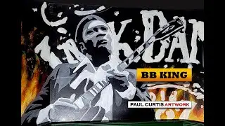 BB King Mural by Paul Curtis Artwork, Liverpool