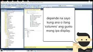 SQL SERVER (TSQL) - Select Statement /Display data from table (Tagalog Tutorial)