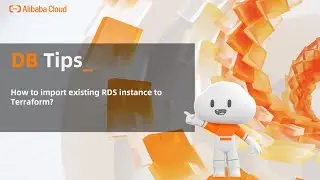 DB Tips: How to import existing RDS instance to Terraform?