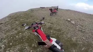 Sisler içindeki Ilgaz büyük Hacet tepesi