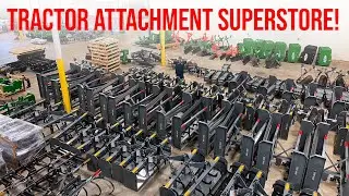 TRACTOR ATTACHMENT SUPERSTORE!  50+ AMAZING TRACTOR TOOLS!