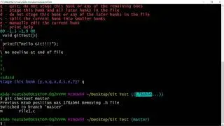 05-Git checkout / (interactive/partial) staging / gitignore cntd. [Arabic]