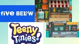 New Teeny Tinies Sets at five below! These are SO cute! Special guest helper