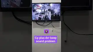 cp plus dvr beep sound problem | cp plus dvr buzzer off