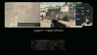CS:GO AI Agent mimics Human Player's Gameplay Style