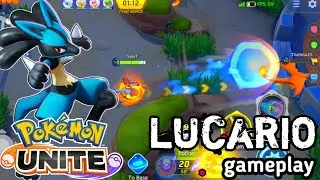 Pokemon Unite Mobile | Lucario Gameplay