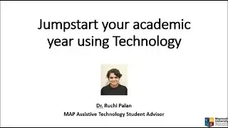 Introduction to assistive technology (AT) at Maynooth University