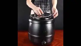 Buffet warm soup pot hotel thermal insulation soup stove electric heating thermal insulation soup po
