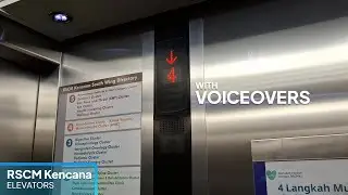 Mitsubishi Traction Elevators with Voiceovers - RSCM Kencana, Jakarta