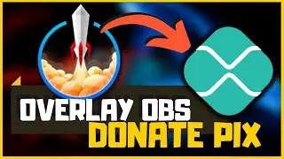 Doação por PIX com overlay animada na Twitch