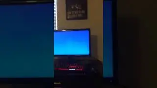 computer stuck on blue screen