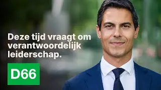 D66 — Deze tijd vraagt om verantwoordelijk leiderschap