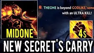 NEW CANCER BUILD 4s Sleight of Fist 50% HP Octarine Ember by NEW SECRET CARRY MidOne Dota 2