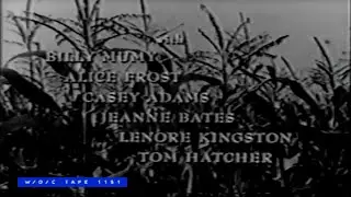 WOC Tape 1151 End Credit Announcements Compilation - 1986