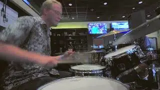 DRUM SOLO - Tate Berkey Live at The In The Market for Blues Festival (w/ Gabe Stillman)