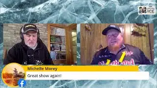 Ice gear and fishing tactics with Pro Angler, KVD & Chris Russell, Frabill Factory Expert. Episode 4