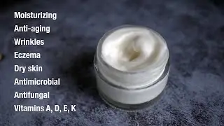 The Best Natural Homemade Skin Cream | Moisturizing | Anti-aging | Wrinkles | Eczema | Grand Recipe