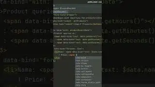 'With' and 'Using' bindings explained with example  #magento2 #knockoutjs #shorts