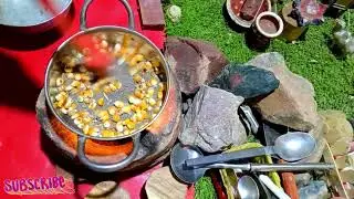 Makai ke Dane rate aur namak mein banne ke tarike گلی مکئی کا دانے بننے کے طریقہ