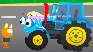 Котенок и автомойка - Все серии подряд 🚜 Мультфильм для детей