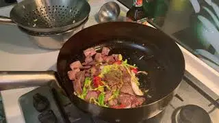 Жаренный Лагман (Цомян Лагман)