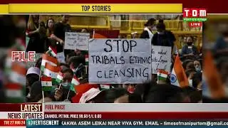 TOKHAIBA UNION TERRITORY AMA SEMNABA DEMAND DA KUKI SINGNA NEW DELHI DA RALLY AMA PANGTHOKADOURI