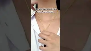 bisa banget di bikin kaya gini nih cincinnya bisa di jadiin liontin