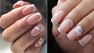Модный французский маникюр. Новинки французского маникюра 2021.